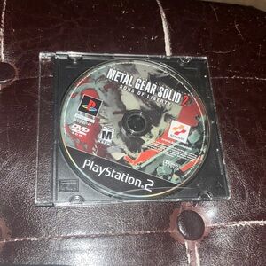 Metal gear solid 2: sons of liberty ps2 DISC ONLY